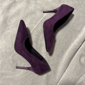 Elegant Purple Stiletto Heels